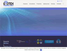 Tablet Screenshot of giotex.com